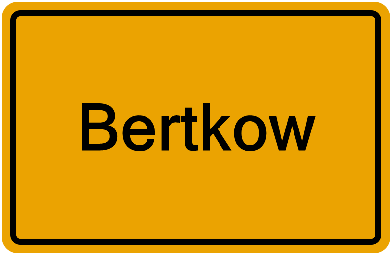 Handelsregisterauszug Bertkow