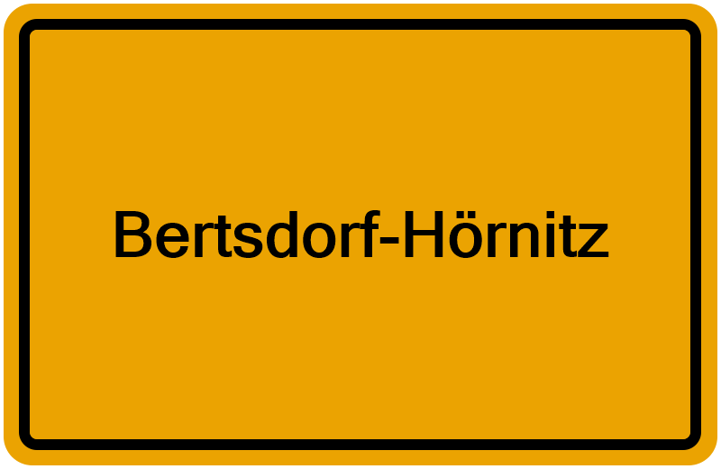 Handelsregisterauszug Bertsdorf-Hörnitz