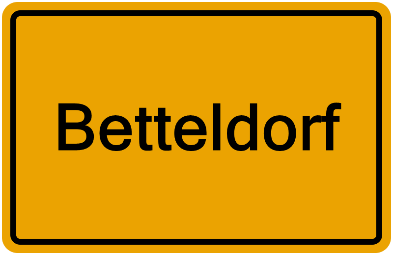Handelsregisterauszug Betteldorf