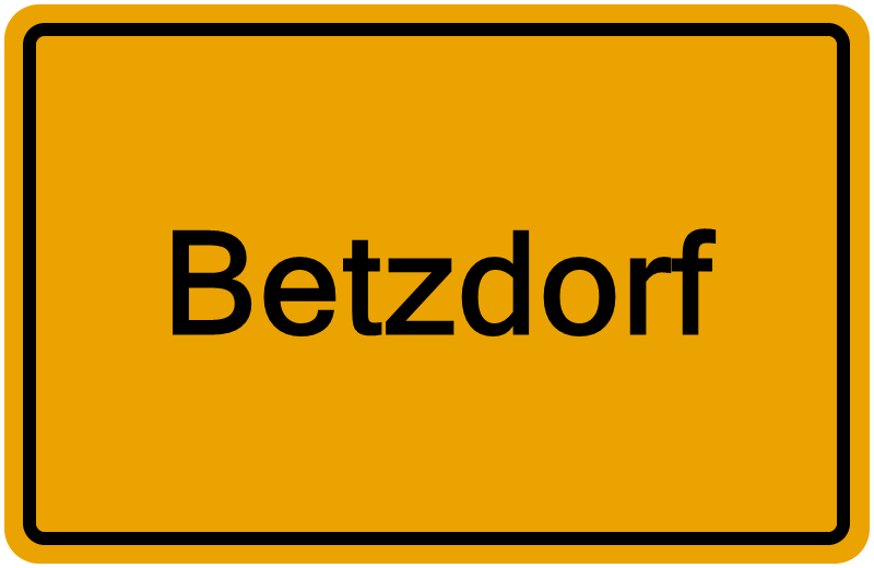 Handelsregisterauszug Betzdorf