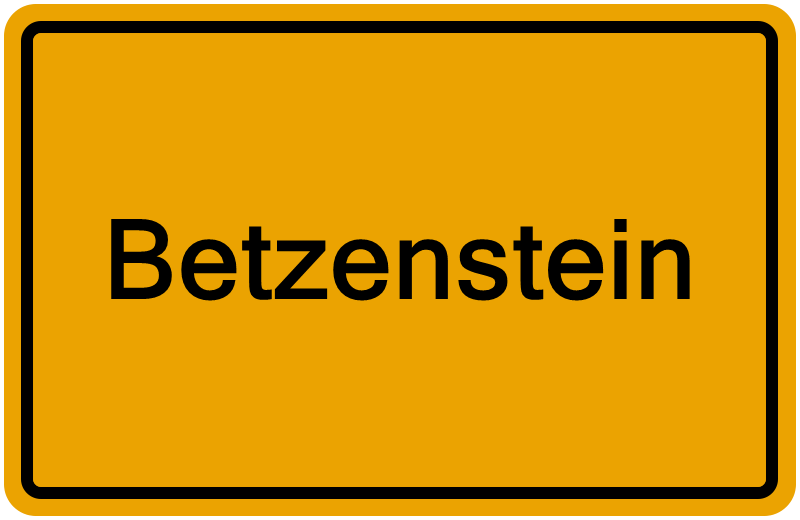 Handelsregisterauszug Betzenstein