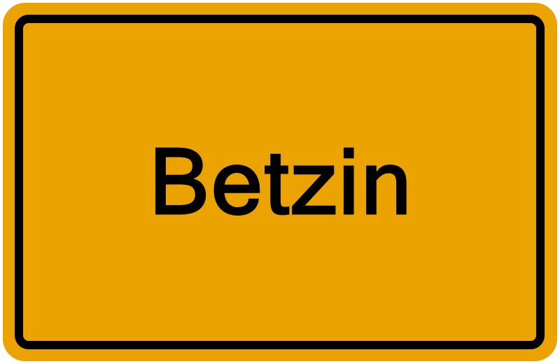 Handelsregisterauszug Betzin