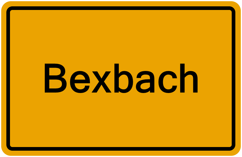 Handelsregisterauszug Bexbach