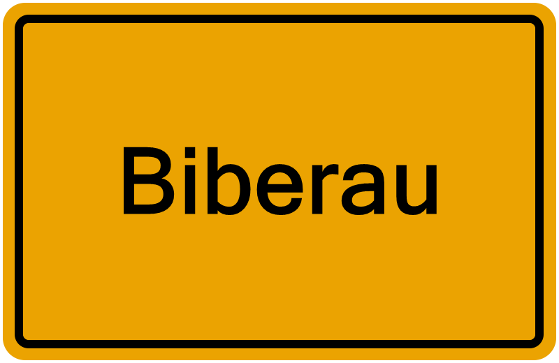 Handelsregisterauszug Biberau