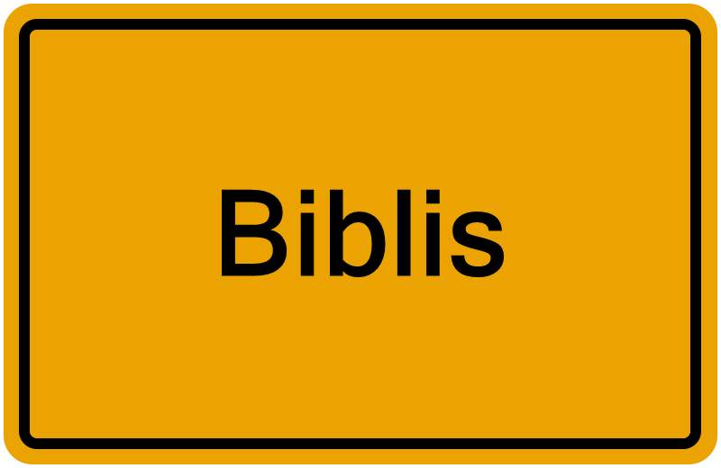 Handelsregisterauszug Biblis