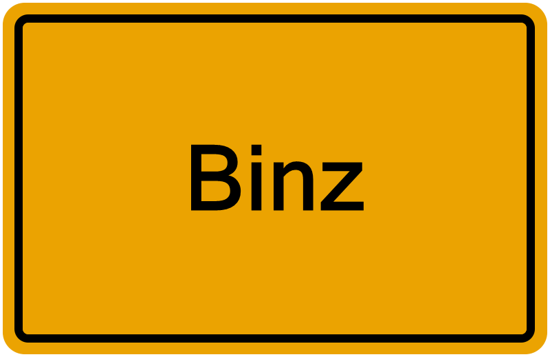 Handelsregisterauszug Binz