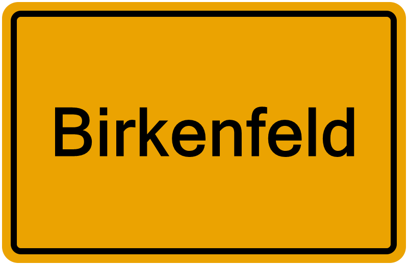 Handelsregisterauszug Birkenfeld