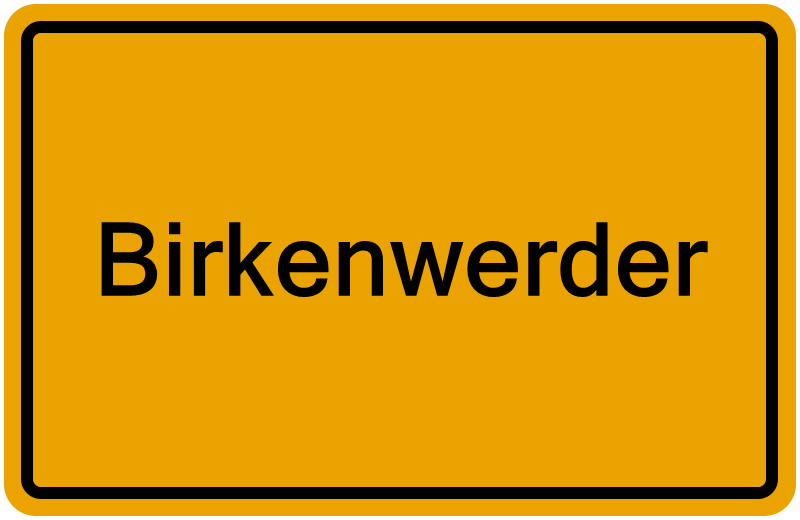 Handelsregisterauszug Birkenwerder
