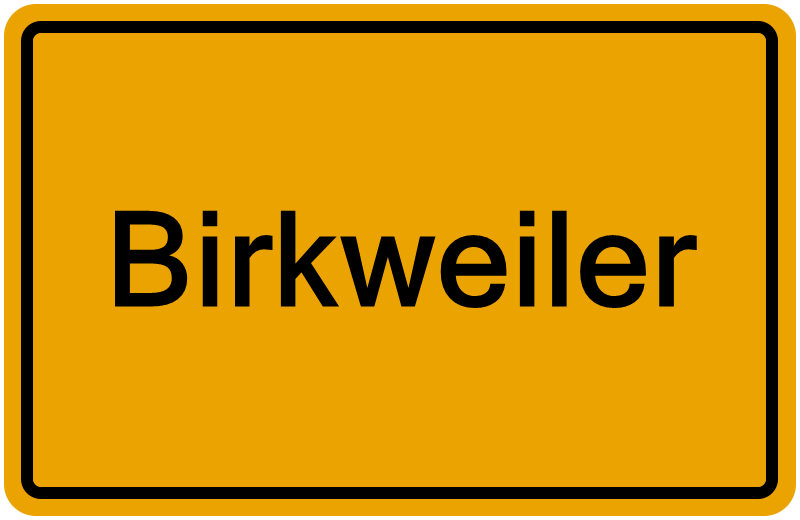 Handelsregisterauszug Birkweiler