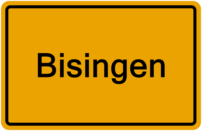 Handelsregisterauszug Bisingen