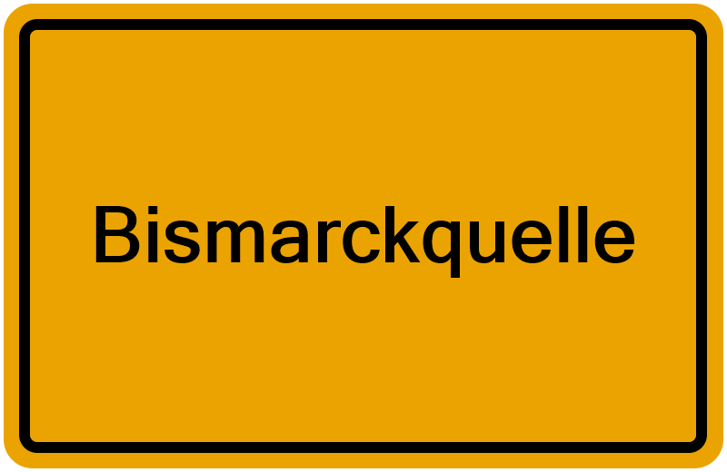 Handelsregisterauszug Bismarckquelle