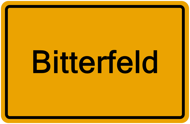 Handelsregisterauszug Bitterfeld