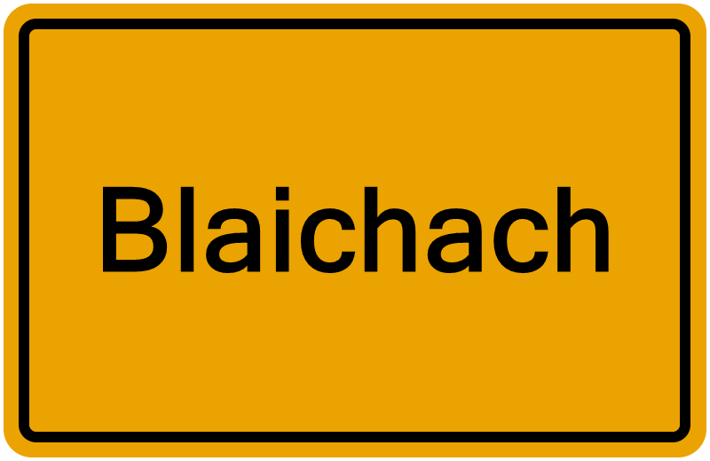 Handelsregisterauszug Blaichach
