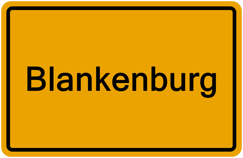 Handelsregisterauszug Blankenburg