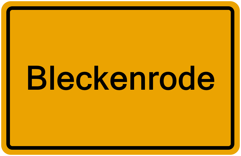 Handelsregisterauszug Bleckenrode