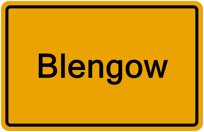 Handelsregisterauszug Blengow