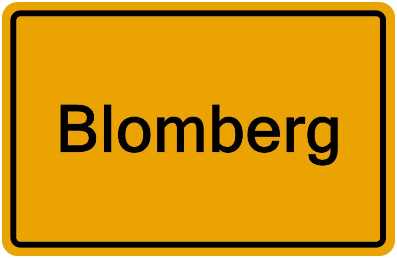 Handelsregisterauszug Blomberg