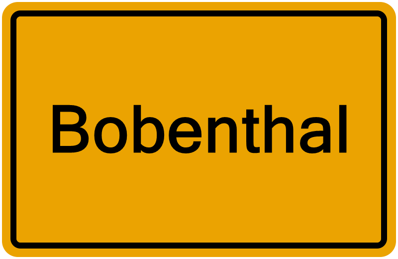 Handelsregisterauszug Bobenthal