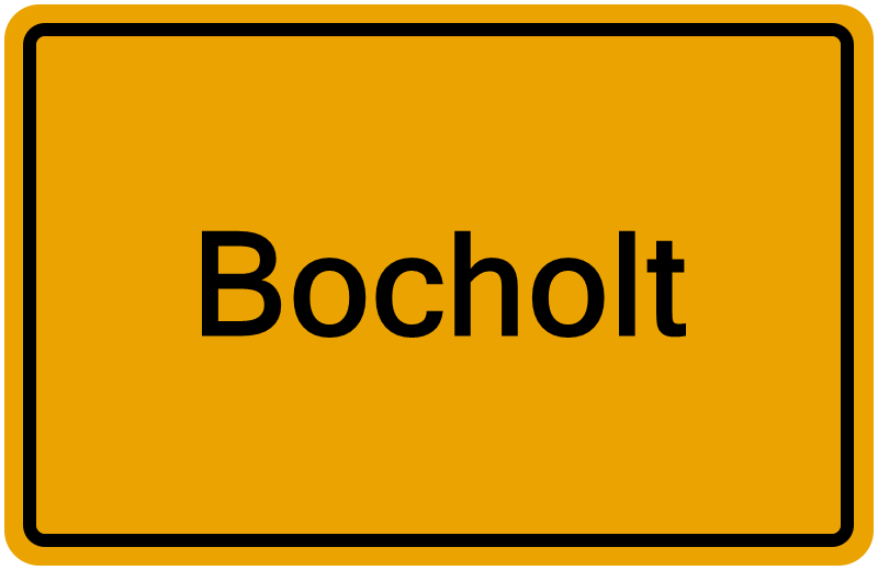 Handelsregisterauszug Bocholt