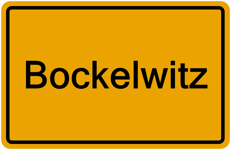 Handelsregisterauszug Bockelwitz
