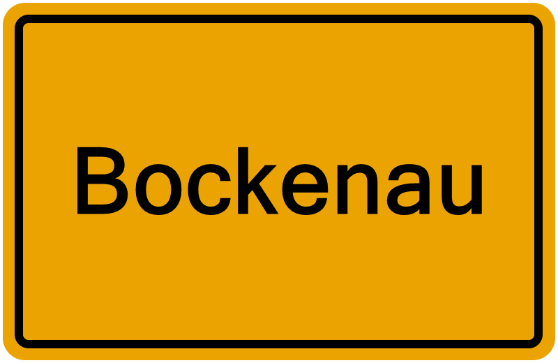 Handelsregisterauszug Bockenau