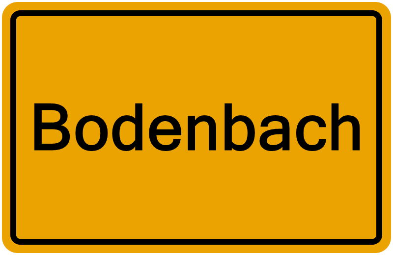 Handelsregisterauszug Bodenbach