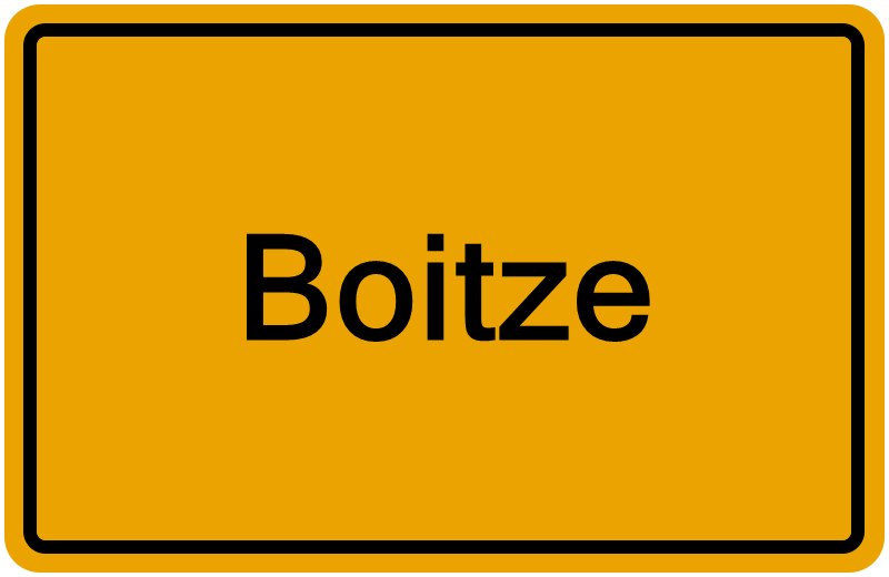 Handelsregisterauszug Boitze
