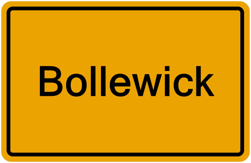 Handelsregisterauszug Bollewick