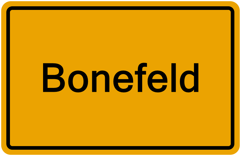 Handelsregisterauszug Bonefeld