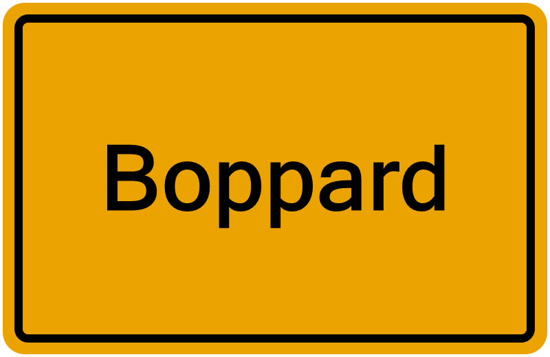 Handelsregisterauszug Boppard