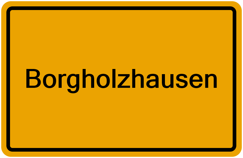 Handelsregisterauszug Borgholzhausen
