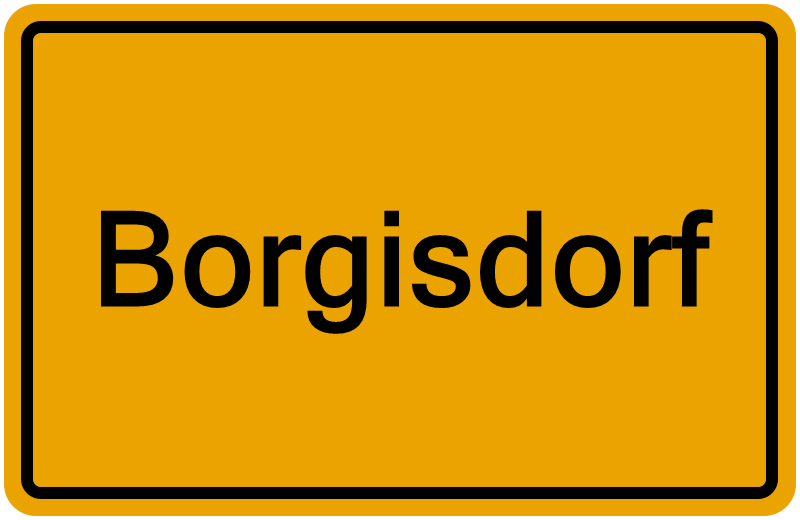 Handelsregisterauszug Borgisdorf