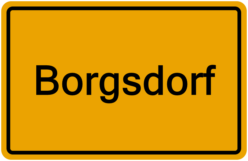 Handelsregisterauszug Borgsdorf