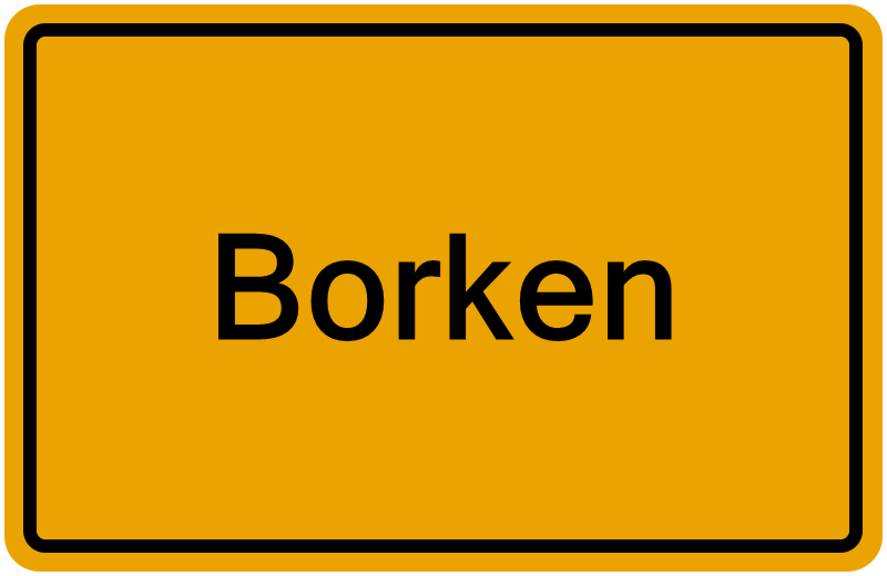 Handelsregisterauszug Borken