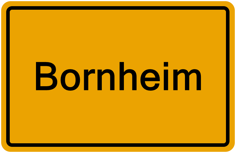 Handelsregisterauszug Bornheim
