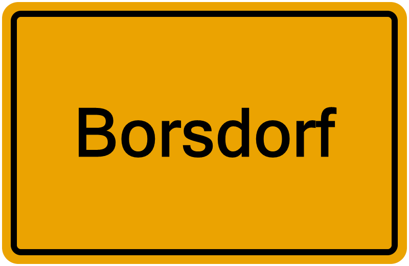 Handelsregisterauszug Borsdorf