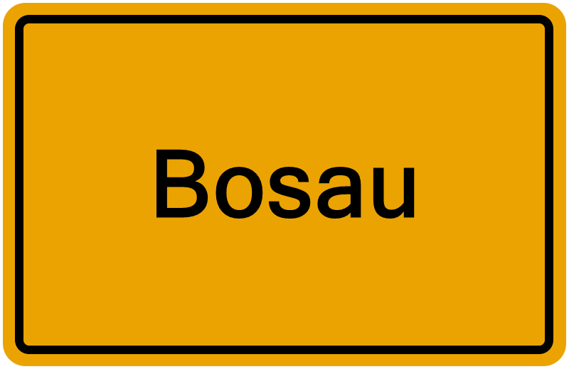 Handelsregisterauszug Bosau