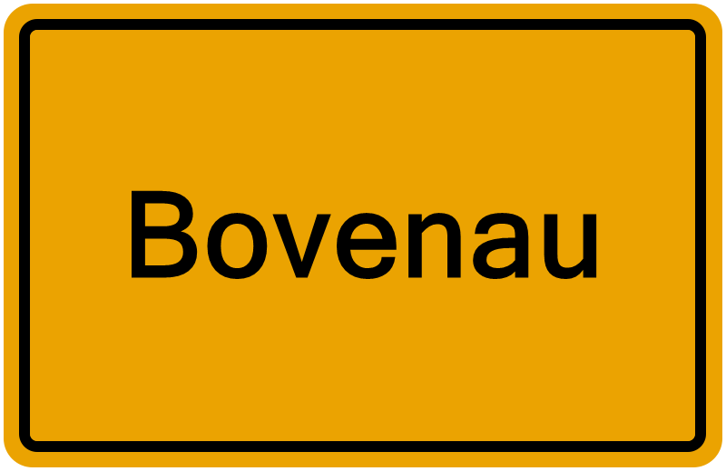 Handelsregisterauszug Bovenau