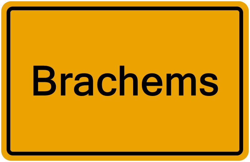 Handelsregisterauszug Brachems