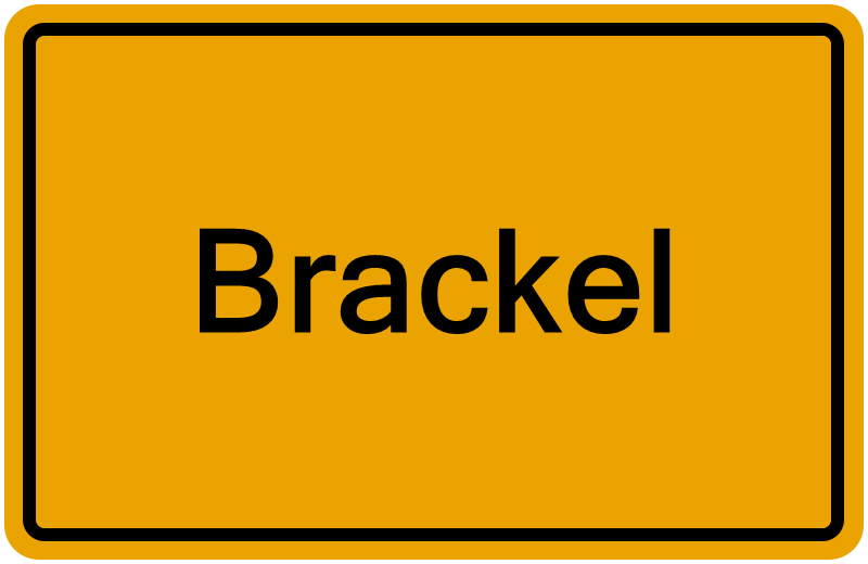 Handelsregisterauszug Brackel