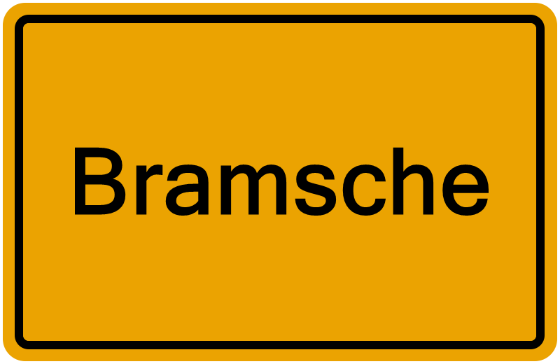 Handelsregisterauszug Bramsche