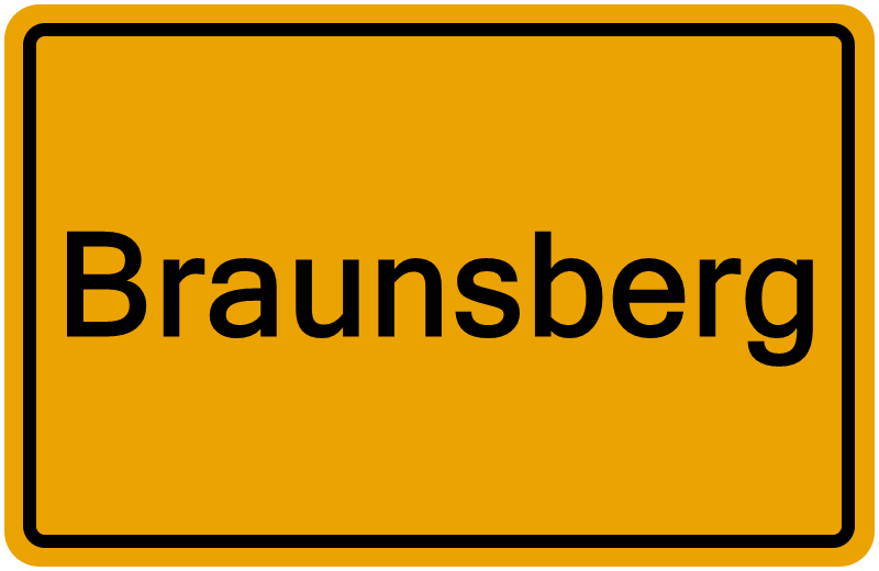 Handelsregisterauszug Braunsberg