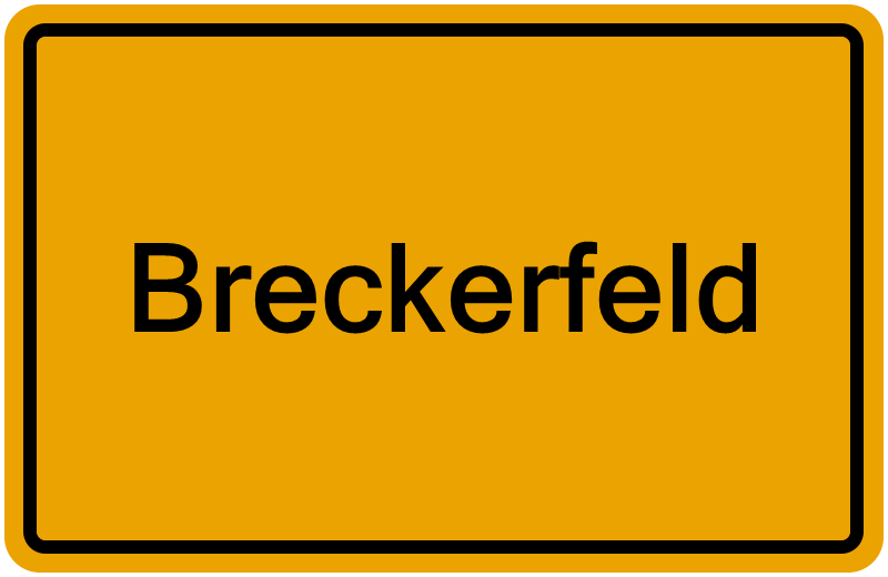 Handelsregisterauszug Breckerfeld