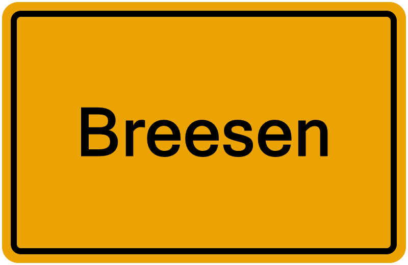 Handelsregisterauszug Breesen