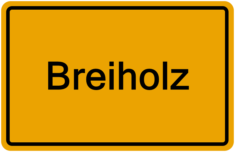 Handelsregisterauszug Breiholz