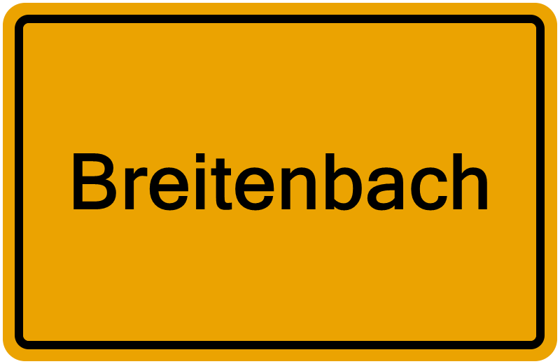Handelsregisterauszug Breitenbach