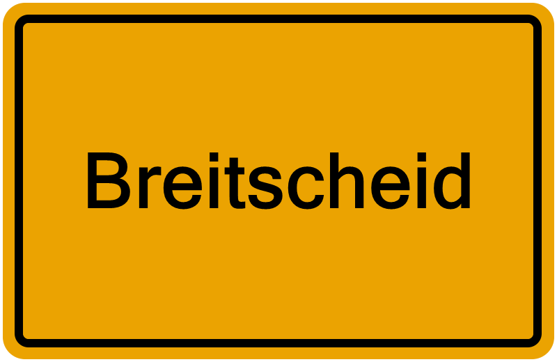 Handelsregisterauszug Breitscheid