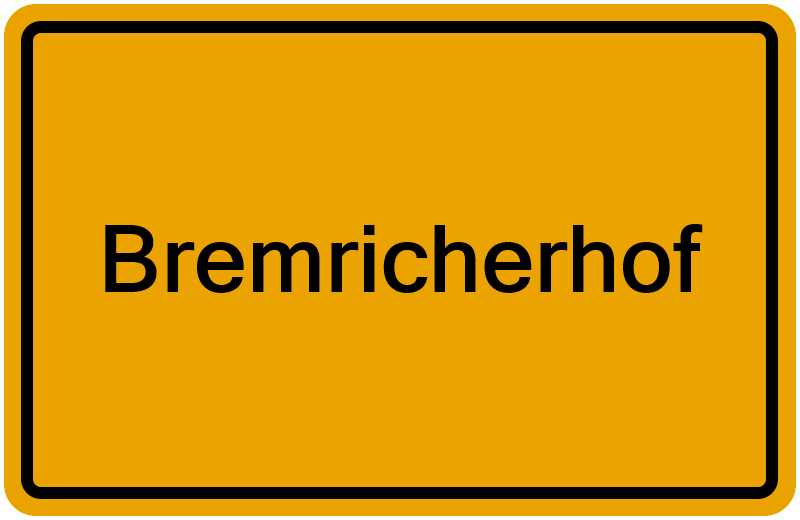 Handelsregisterauszug Bremricherhof