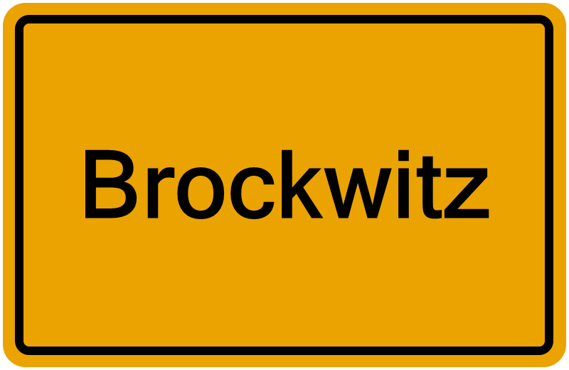 Handelsregisterauszug Brockwitz