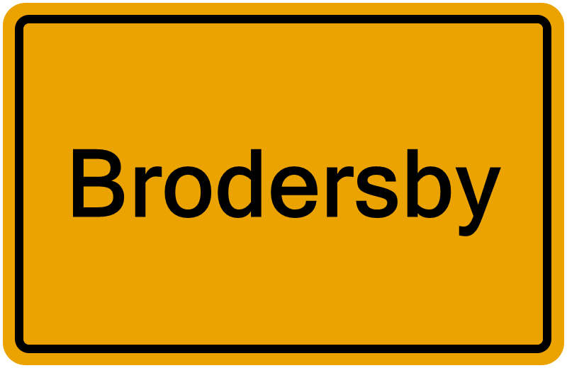 Handelsregisterauszug Brodersby